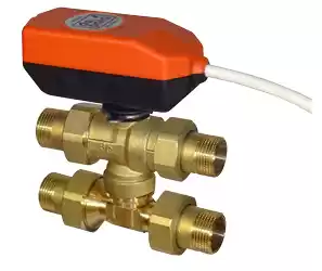 Клапан чотириходовий з електроприводом De Pala Клапан чотириходовий з електроприводом De Pala, серії FAST